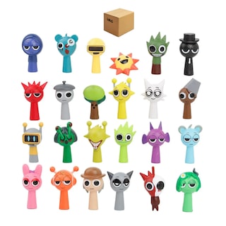 Foto 1 | Foto 1 | Kit 24 Figuras Sprunki Monstruos Lab.g Colores