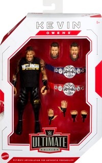 Foto 2 | Foto 2 | Figura De Acción Mattel Wwe Ultimate Edition Kevin Owens De 6 Pulgadas - Venta Internacional.