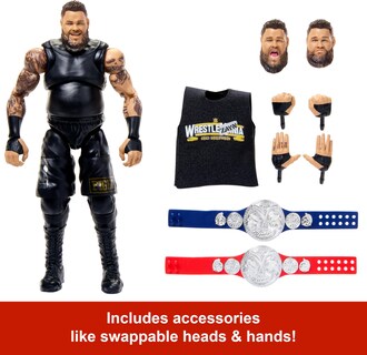 Foto 3 | Foto 3 | Figura De Acción Mattel Wwe Ultimate Edition Kevin Owens De 6 Pulgadas - Venta Internacional.