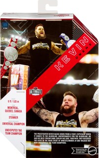 Foto 6 | Foto 6 | Figura De Acción Mattel Wwe Ultimate Edition Kevin Owens De 6 Pulgadas - Venta Internacional.