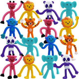Foto 1 | Foto 1 | Juego De 48 Figuras Flexibles De Animales Artcreativity Para Niños - Venta Internacional.