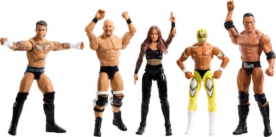 Foto 6 | Foto 6 | Figura De Acción Mattel Wwe Collectible Rey Mysterio 15 Cm - Venta Internacional.