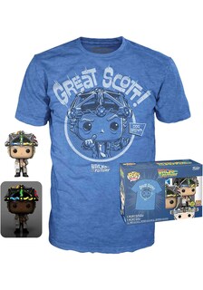 Foto 1 | Foto 1 | ¡funko Pop! Camiseta Back To The Future Doc Con Casco Para Adulto Talla Xl - Venta Internacional.