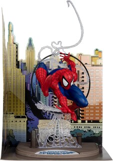 Foto 4 | Foto 4 | Figura De Colección Spiderman Posada A Escala 1:6 Con Escena Y Cómic (basado En The Amazing Spider-man #301)
