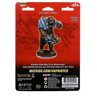 Foto 2 | Foto 2 | Miniatura Pathfinder Deep Cuts Cavern Troll Sin Pintar - Venta Internacional.