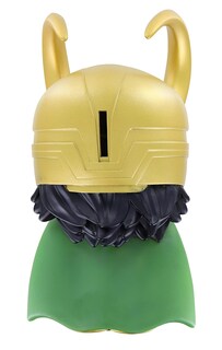 Foto 3 | Foto 3 | Banco Figurado Con Monograma Marvel Loki 20 Cm Pvc Importado - Venta Internacional.