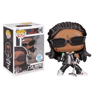 Foto 2 | Foto 2 | Figura De Vinilo Funko Lil Wayne Pop! Rocks Con Piruleta 9 Cm - Venta Internacional.