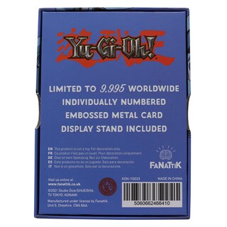 Foto 7 | Foto 7 | Coleccionable De Metal Yu-gi-oh! Edición Limitada De Blue Eyes Toon Dragon - Venta Internacional.