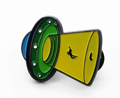 Foto 4 | Foto 4 | Esmalte Pin Toynk Nerd Block Alien Abduction Sci-fi - Venta Internacional.