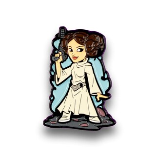Foto 1 | Foto 1 | Pin Coleccionable Con Diseño Oficial De La Princesa Leia De Star Wars - Venta Internacional.