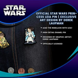 Foto 4 | Foto 4 | Pin Coleccionable Con Diseño Oficial De La Princesa Leia De Star Wars - Venta Internacional.