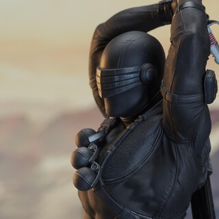 Foto 6 | Foto 6 | Estatua Diamond Select Toys G.i. Joe Gallery Snake Eyes 28 Cm - Venta Internacional.