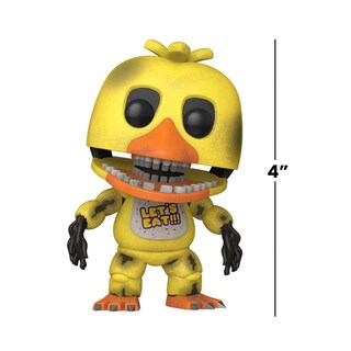 Foto 3 | Foto 3 | Figura De Vinilo Funko Pop! Juegos: Five Nights At Freddy's Withered Chica 10 4 Cm - Venta Internacional.