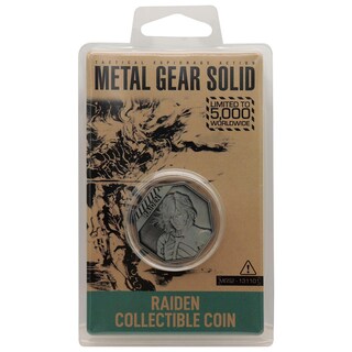 Foto 1 | Foto 1 | Moneda De Colección Fanattik Metal Gear Solid 2 Raiden Limited - Venta Internacional.