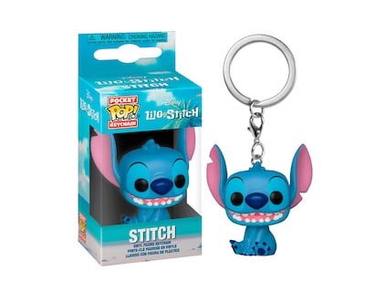 Foto 1 | Foto 1 | Llavero Pocket Keychain Funko Stitch de Lilo y Stitch