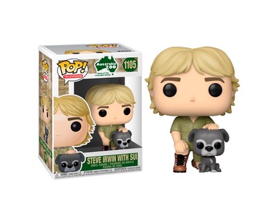 Foto 1 | Foto 1 | Figura de Funko Pop Steve Irwin con Sui 1105