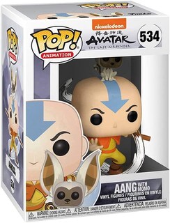 Foto 2 | Foto 2 | Figura de Aang With Momo 534 Avatar Funko Pop