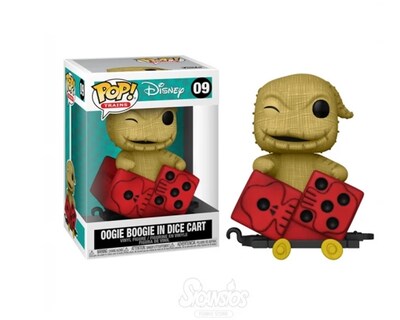 Foto 1 | Foto 1 | Figura de Oogie Boogie In Dice Cart 09 Disney Funko Pop