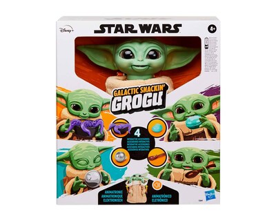 Foto 2 | Foto 2 | Figura Hasbro de Galactic Snackin Grogu Star Wars Mandalorian