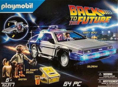 Foto 2 | Foto 2 | Juguete Delorean más Dr Brown and Marty Playmobil 70317 Volver Futuro
