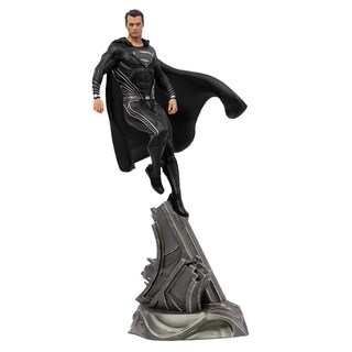 Foto 1 | Foto 1 | Superman con Traje color Negro: Justice League Snyder Cut Escala 1:10 Iron Studios