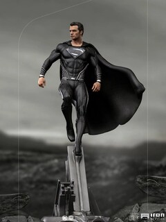 Foto 3 | Foto 3 | Superman con Traje color Negro: Justice League Snyder Cut Escala 1:10 Iron Studios