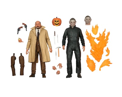 Foto 2 | Foto 2 | Figuras Neca Halloween Ultimate Michael Myers y Dr Loomis