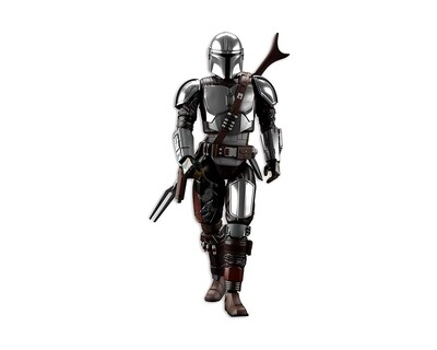 Foto 1 | Foto 1 | Figura The Mandalorian Bersak Armor Silver 1/2 Escala Model Kit