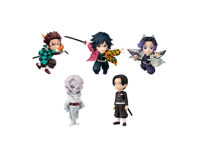 Foto 1 | Foto 1 | Figura Sorpresa De Demon Slayer Serie 4 Banpresto Mascot