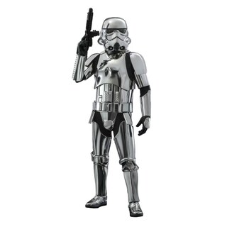 Foto 1 | Foto 1 | Stormtrooper Chrome Exclusive 1/6 Hot Toys Star Wars
