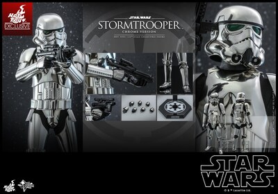 Foto 2 | Foto 2 | Stormtrooper Chrome Exclusive 1/6 Hot Toys Star Wars