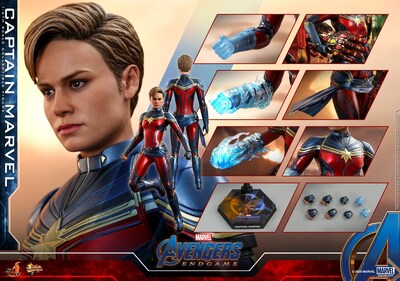 Foto 2 | Foto 2 | Captain Marvel 1/6 Hot Toys Endgame