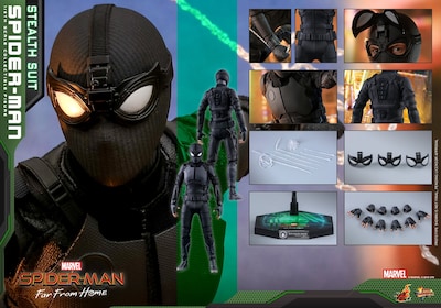 Foto 2 | Foto 2 | Spider-man Stealth Suit 1/6 Hot Toys Far From Home