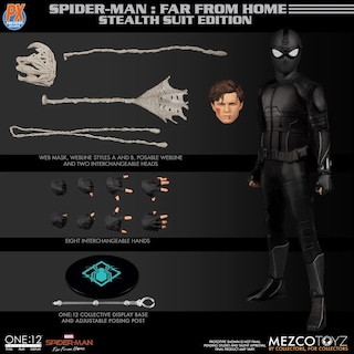 Foto 2 | Foto 2 | Spider-man Px One:12 Mezco Marvel