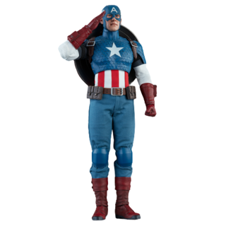 Foto 1 | Foto 1 | Captain America 1/6 Sideshow Marvel