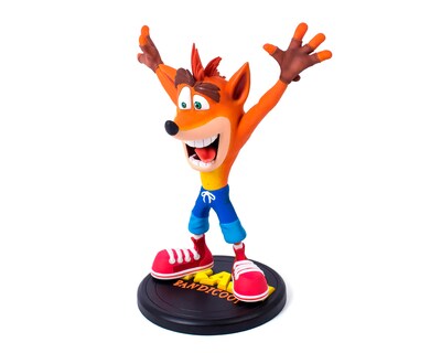 Foto 2 | Foto 2 | Figura First 4 Figures: Crash Bandicoot - Estatua 9 Pulgadas