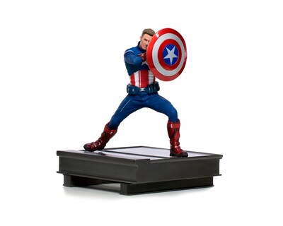 Foto 1 | Foto 1 | Figura Capitán América 2023 Avengers: Endgame Iron Studios
