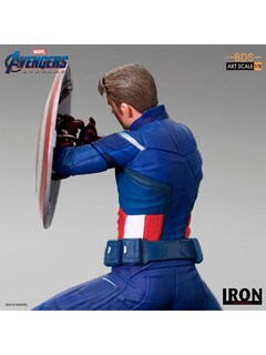 Foto 3 | Foto 3 | Figura Capitán América 2023 Avengers: Endgame Iron Studios