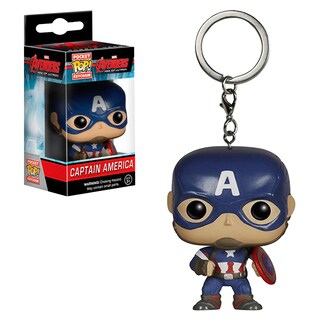 Foto 1 | Foto 1 | Llavero Capitán América Avengers Era De Ultron Marvel Funko Pop Keychain