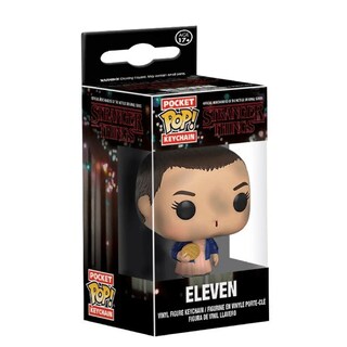 Foto 2 | Foto 2 | Llavero Funko Pop Keychain Eleven con Eggos Stranger Things Serie de Netflix