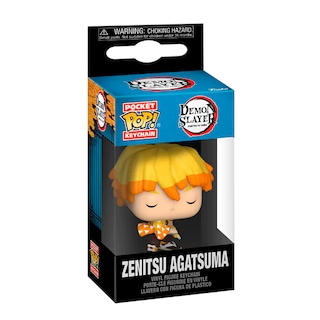 Foto 2 | Foto 2 | Llavero Funko Pop Keychain Zenitsu Agatsuma Demon Slayer Anime