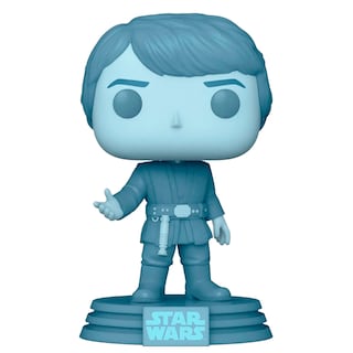 Foto 1 | Foto 1 | Figura Funko Pop Luke Skywalker Holograma 615 Glow Star Wars El Regreso del Jedi