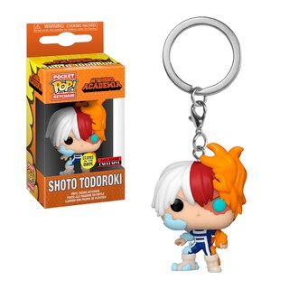 Foto 3 | Foto 3 | Llavero Funko Pop Keychain Shoto Todoroki Hielo y Fuego Glow My Hero Academia Anime