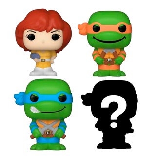 Foto 3 | Foto 3 | Funko Bitty Pop Tortugas Ninjas 4 Piezas