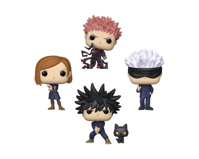 Foto 1 | Foto 1 | Funko Pop: Jujutsu Kaisen Yuji Megumi Nobara y Gojo