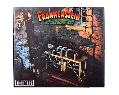Foto 2 | Foto 2 | Accesorios Neca: Universal Monsters Set Mesa De Frankenstein Gris