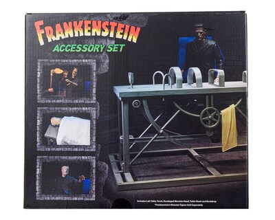 Foto 3 | Foto 3 | Accesorios Neca: Universal Monsters Set Mesa De Frankenstein Gris