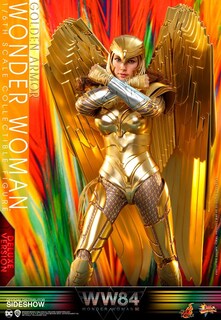 Foto 6 | Foto 6 | Wonder Woman Golden Armor Deluxe - Dc Comics Escala 1:6 Hot Toys