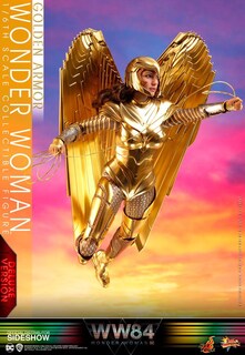 Foto 7 | Foto 7 | Wonder Woman Golden Armor Deluxe - Dc Comics Escala 1:6 Hot Toys