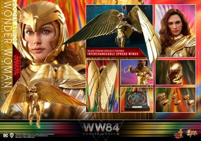 Foto 8 | Foto 8 | Wonder Woman Golden Armor Deluxe - Dc Comics Escala 1:6 Hot Toys